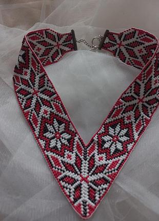 Угловой гердан. украинский орнамент