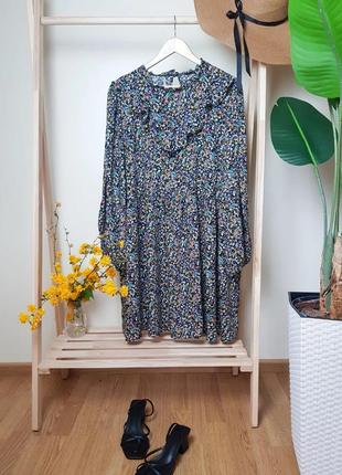 Невероятное платье свободного кроя l-xl