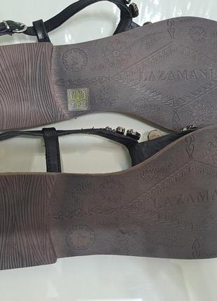 Босоножки кожаные lazamani 44р. ( 29,5 см)5 фото