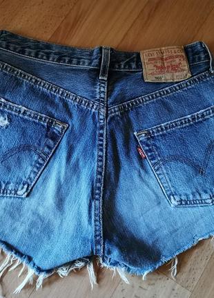 Джинсовые шорты levi's2 фото