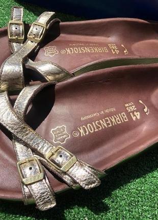 Сланцы, шлепки birkenstock   оригинал.кожа