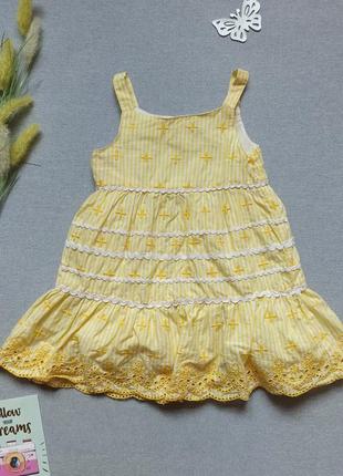 Детский сарафан 6-9 мес летнее платье для девочки