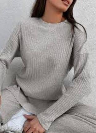 Кашемір светр в рубчик autograph розмір xl кашемір