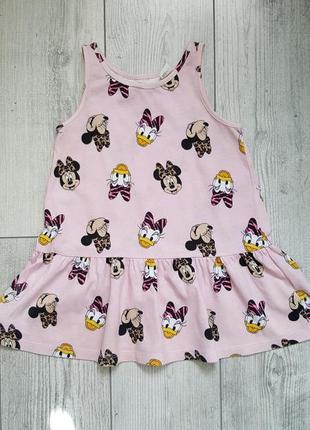 Стильное платье для девочки h&m disney mickey mouse1 фото