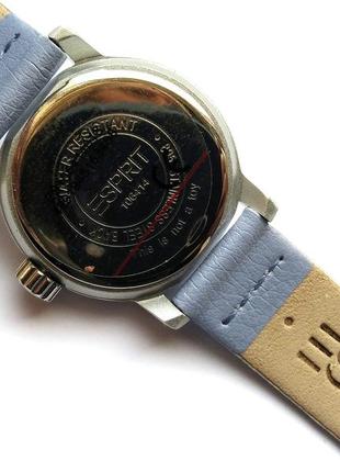 Esprit бузкові годинник з сша з вітрини шкіра механізм sii8 фото