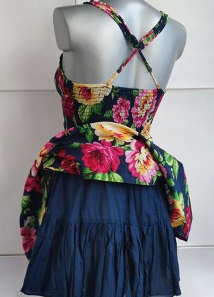 Сукня-сарафан abercrombie & fitch з квітковим принтом3 фото
