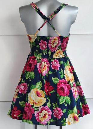 Сукня-сарафан abercrombie & fitch з квітковим принтом4 фото