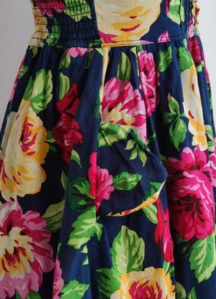 Сукня-сарафан abercrombie & fitch з квітковим принтом7 фото