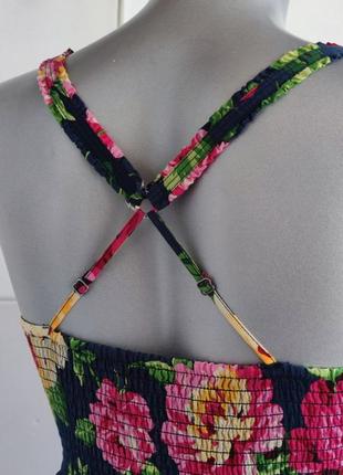 Сукня-сарафан abercrombie & fitch з квітковим принтом9 фото