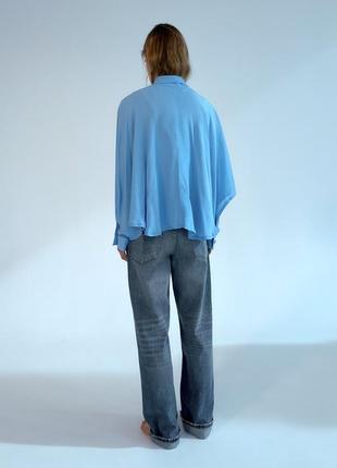 Очень красивая блуза из вискозы zara,p. l5 фото