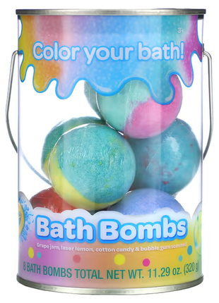 Crayola, bath bombs, grape jam, laser lemon, бомбочки для ванної. crayola, бомби для ванни