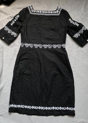Сукня вишиванка льон esprit2 фото