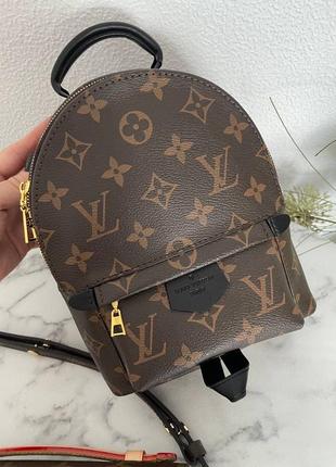 Рюкзак луи виттон мини louis vuitton palm springs mini.