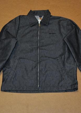 Carhartt куртка джинсовка кархартт мужская