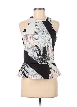 Топ с баской zara l