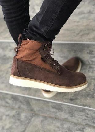 Шикарные мужские ботинки timberland в коричневом цвете (осень-зима-весна)😍2 фото