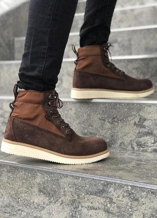 Шикарные мужские ботинки timberland в коричневом цвете (осень-зима-весна)😍4 фото