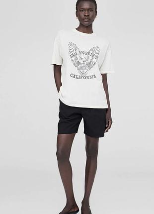 Футболка белая anine bing