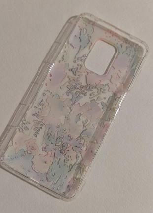 Красивый чехол для смартфона, телефона xiaomi redmi note 9s 4/64 гб, 6/128 gb, цветочный принт цветы2 фото