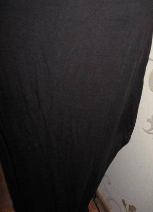 Чорна максі сукня h&m l3 фото