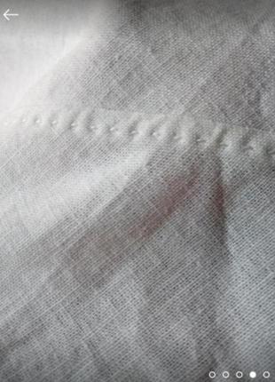 Лен+вискоза белоснежная макси-юбка, юбка в пол m&amp;s5 фото
