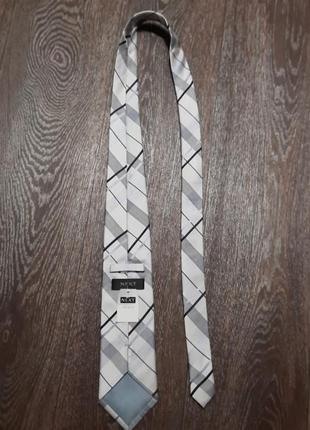 Брендовый новый 100% шелк стильный галстук / галстук в клетку2 фото