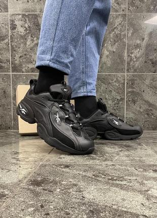 Кросівки reebok dmx (all black)2 фото