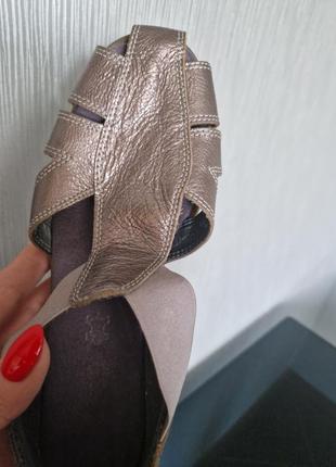 Классные новые кожаные босоножки сандалии для женщин footglove6 фото