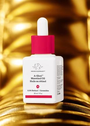 Олія з ретинолом drunk elephant a-gloei maretinol oil, 30 мл