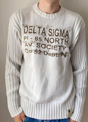 Чоловічий светр delta sigma