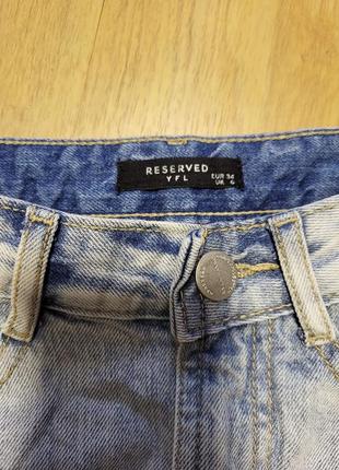 Юбка джинсовая рваная, юбка3 фото