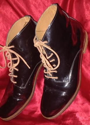 Шикарные стильные ботинки европейского бренда 5th avenue, размер 38.