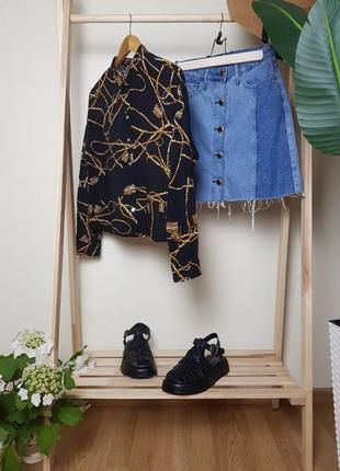 Стильна сорочка stradivarius s-m
