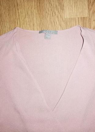 Нюдовая розовая блуза3 фото