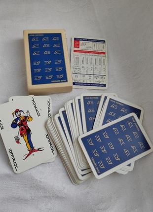 Карты игральные arab express,с золотым винтаж.