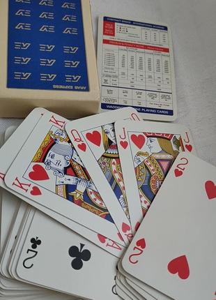 Карты игральные arab express,с золотым винтаж.