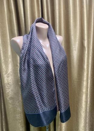 Шовковий чоловічий шарф