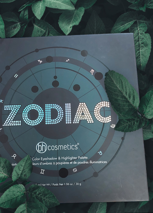 Палитра запеченных теней bh cosmetics zodiac 25 color eyeshadow & highlighter palette