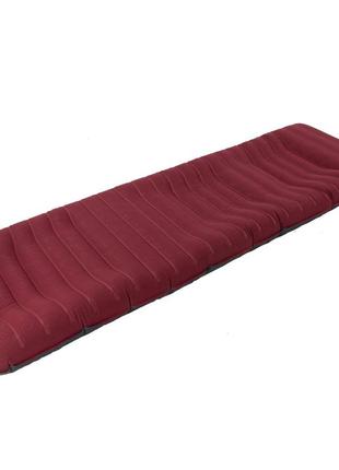 Килимок надувний bo-camp laticuda ergonomic gold 191x60x14 cm grey/red (3107105)