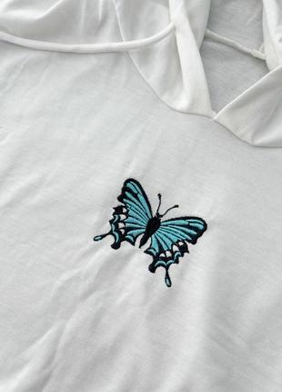 Спортивный легкий костюм, комплект с бабочками, y2k, shein5 фото