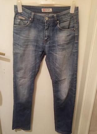 Мужские ексклюзивные стильные джинсы diesel (italy🇮🇹). размер: 31/ l /32.1 фото