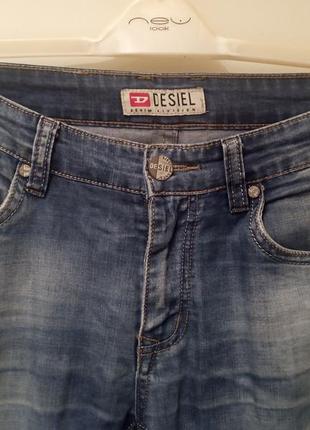 Мужские ексклюзивные стильные джинсы diesel (italy🇮🇹). размер: 31/ l /32.2 фото
