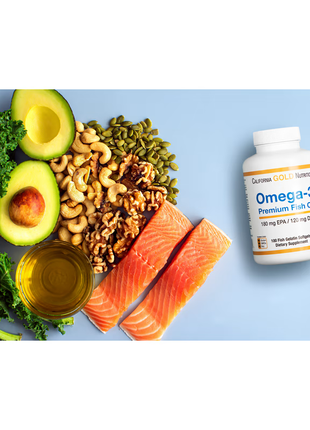 California gold nutrition, омега-3, риб'ячий жир преміальної якості, 100 рибно-желатинових капсул8 фото