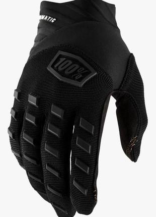 Перчатки ride 100% airmatic glove (charcoal), m (9), m