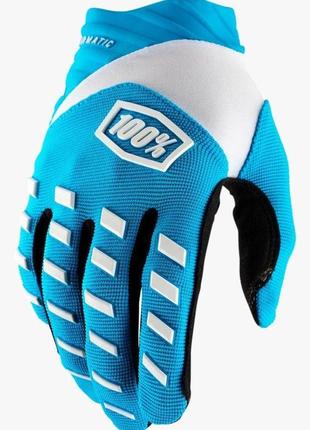 Перчатки ride 100% airmatic glove (blue), xl (11) (10000-00008), xl