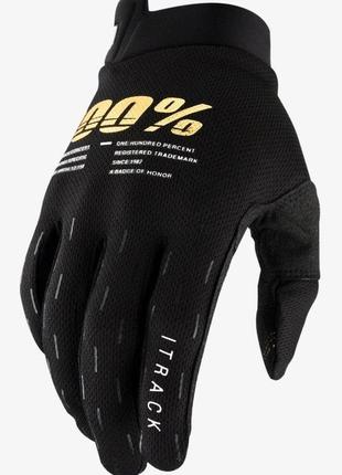 Рукавички ride 100% itrack glove (black), s (8), s