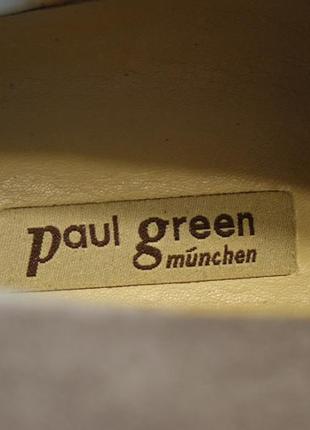 Фірмові дезерти з натуральної замші світло-сірого кольору paul green 5 1/2 р.4 фото