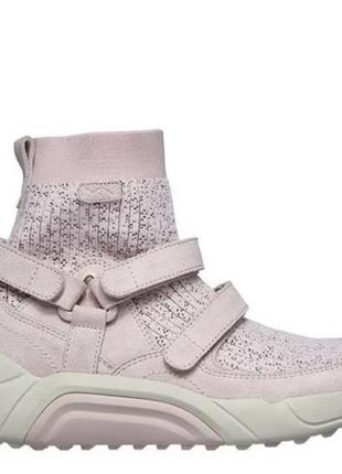 Розовые кроссовки skechers enduro ld99 pink/white