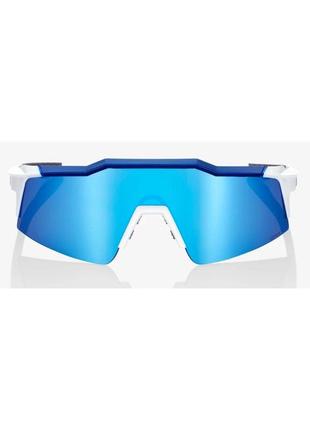 Окуляри ride 100% speedcraft sl - matte metallic blue - hiper blue multilayer mirror lens, mirror lens, mirror3 фото