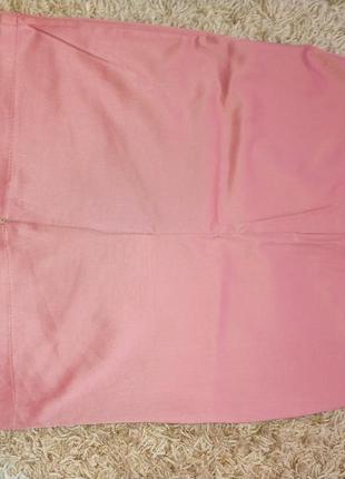 Красивая юбка цвета терракот6 фото